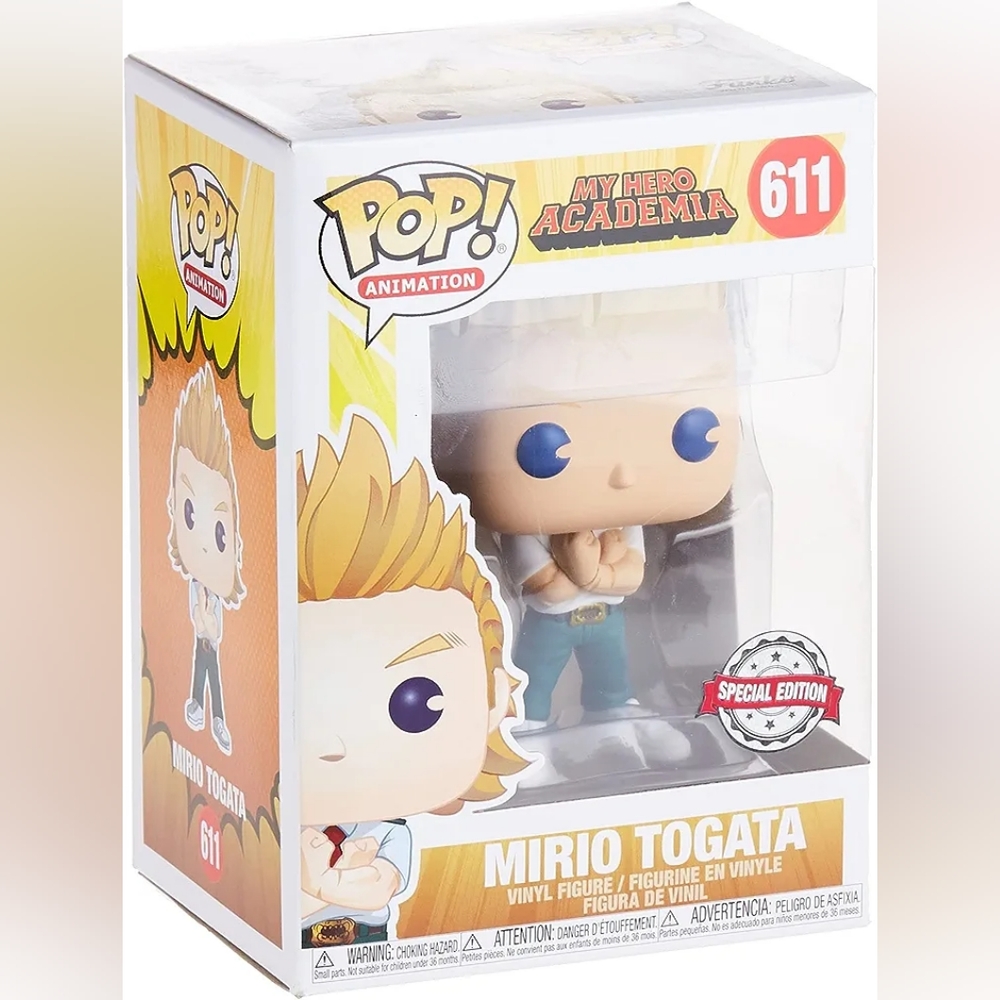 Funko POP Animation: My Hero Acadamia - Mirio in Hero Costume, Multicolor‎ *NWB*